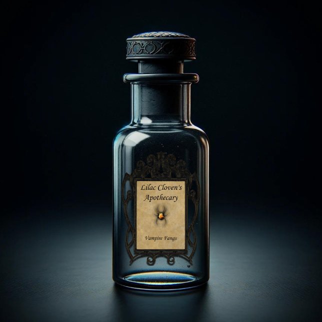 Lilac Clovens Apothekar: Vampirfangs Aufkleber (Von Creator hochgeladen)