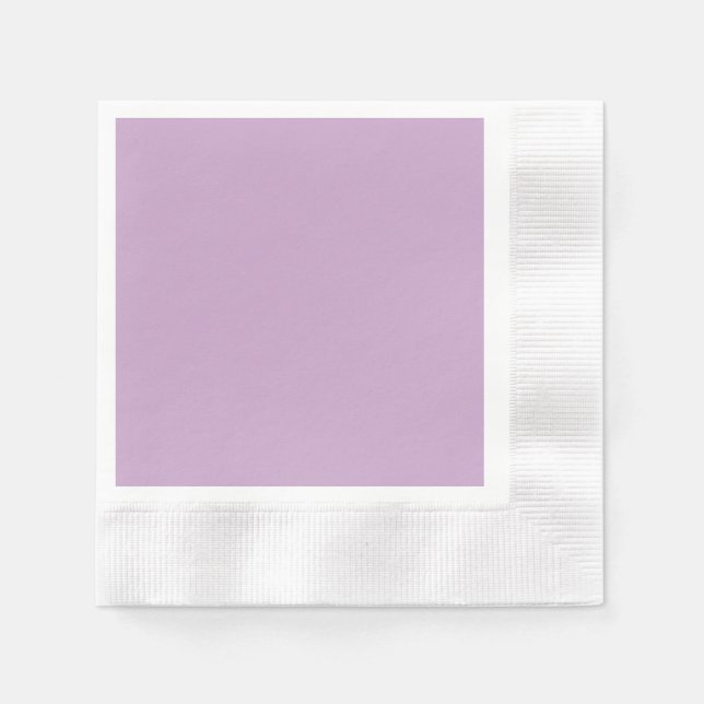 Lilac Cocktail Papier Napkin Serviette (Vorderseite)