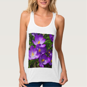 Lilac Crocuses Tank Top
