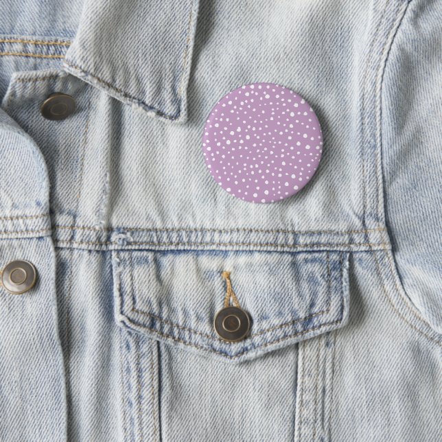 Lilac-Dalmatiner-Punkte, Dalmatiner-Punkte, gepunk Button (Beispiel)