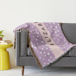 Lilac Dalmatiner Spots, Dalmatiner Punkte, Ihr Nam Decke