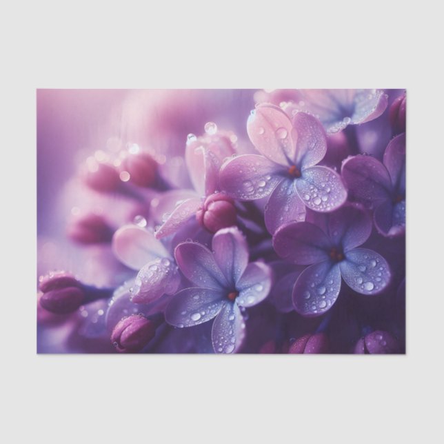 Lilac Decoupage Seidenpapier (Vorderseite)