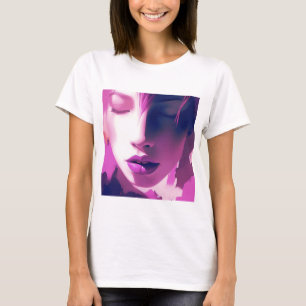 Lilac Dream Whisper - Serene, Ethereal, Lila T-Shirt