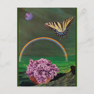Lilac Dreams Postcard Postkarte