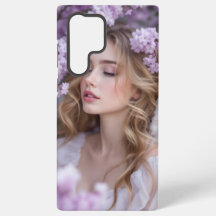 Lilac Dreams - Serene Spring Angel