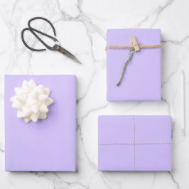 Lilac Dreams Solid Color | Classic | elegant Geschenkpapier Set