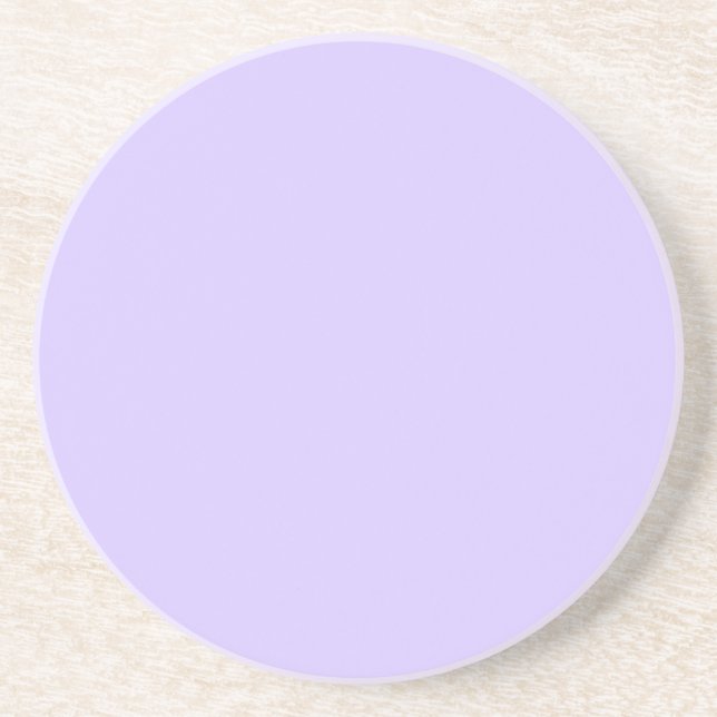 Lilac Dreams Solid Color | Klassisches Elegant Getränkeuntersetzer (Vorne)