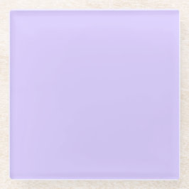 Lilac Dreams Solid Color | Klassisches Elegant Glasuntersetzer