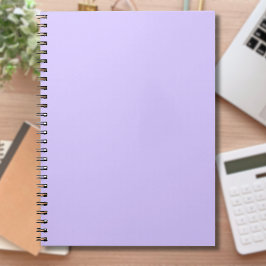 Lilac Dreams Solid Color | Klassisches Elegant Notizblock