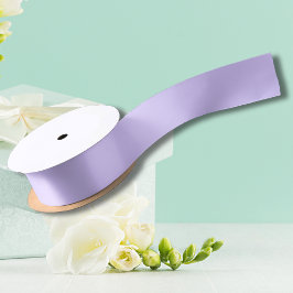 Lilac Dreams Solid Color | Klassisches Elegant Satinband