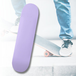 Lilac Dreams Solid Color   Klassisches Elegant Skateboard