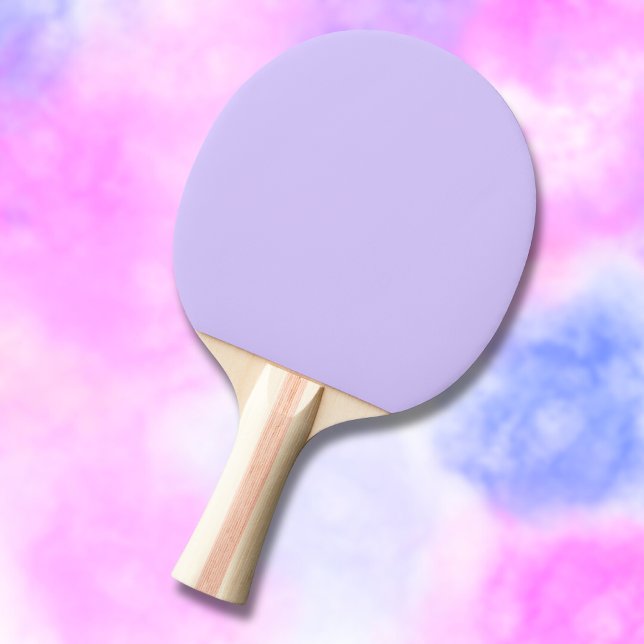 Lilac Dreams Solid Color | Klassisches Elegant Tischtennis Schläger (Von Creator hochgeladen)