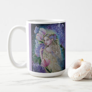 Lilac fairy mug kaffeetasse
