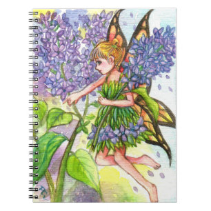 Lilac Fairy Notizblock
