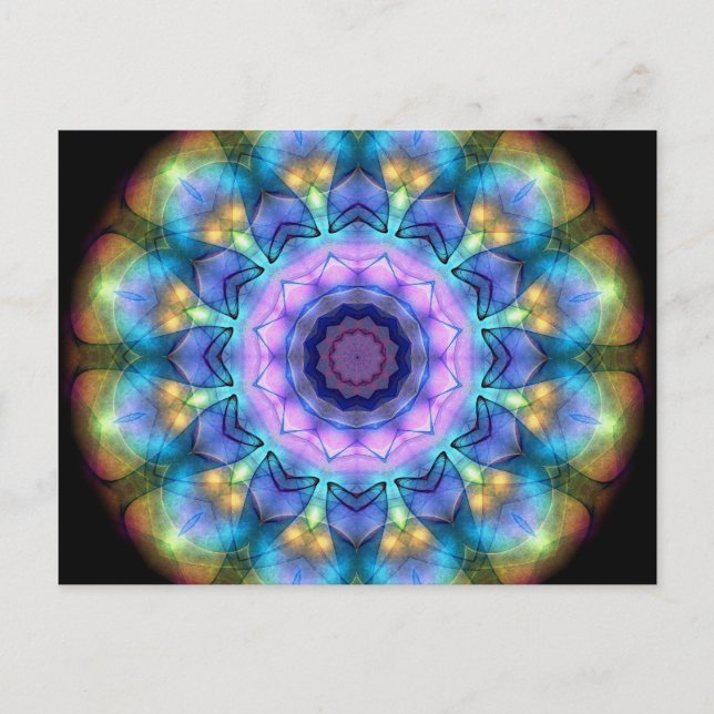 Lilac-Fenster Postkarte (Vorderseite)