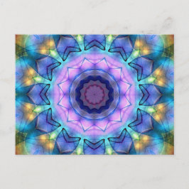 Lilac-Fenster Postkarte