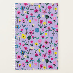 Lilac Flower Garden Planner Planer
