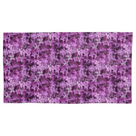 Lilac Foto | Gefleckte halbe Tropfen | Kissenbezug