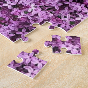 Lilac Foto   Gefleckte halbe Tropfen   Puzzle
