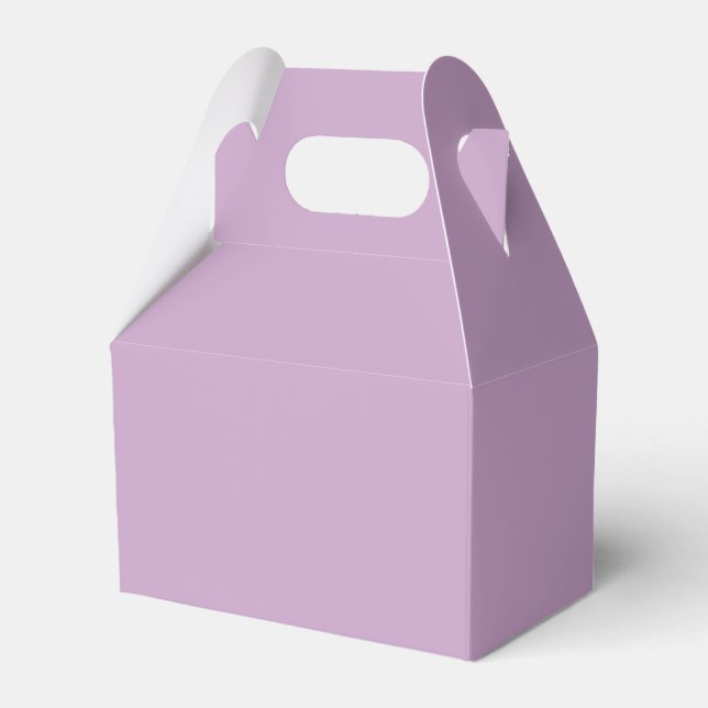 Lilac Gable Favor Box Geschenkschachtel (Vorderseite)