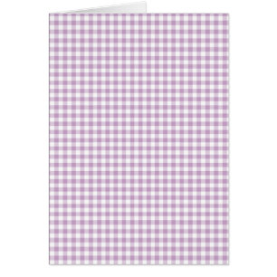 Lilac Gingham