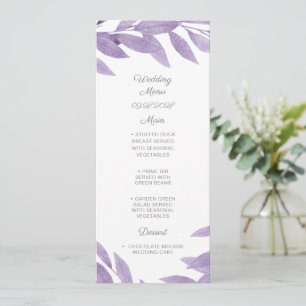 Lilac greenerégrégréeneration watercolor Wedding M Karte