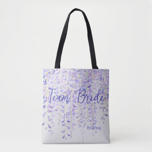 Lilac Hanging Wisteria Team Bride Tasche B (Vorderseite)
