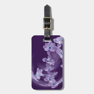 Lilac im Kreis Gepäckanhänger