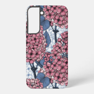 Lilac in Rosa und Blau Samsung Galaxy Hülle