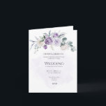 Lilac Infusion Floral Wedding Invitation Einladung<br><div class="desc">A stunning watercolor,  floral design that exudes an atmosphere of serenity and romance. The design of lilac and white roses nestled amongst the greenery gives off a gentle freshness,  making it a fabulous choice for any wedding theme.</div>