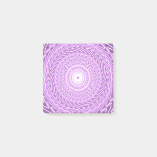 Lilac-Kreismuster Post-it Klebezettel