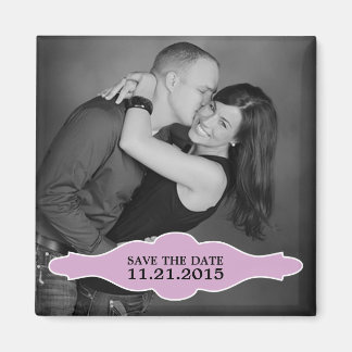 Lilac La Bon Vie Foto Save the Date Magnet