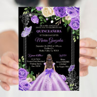 Lilac Lavendel lila Silberfarben Quinceanera