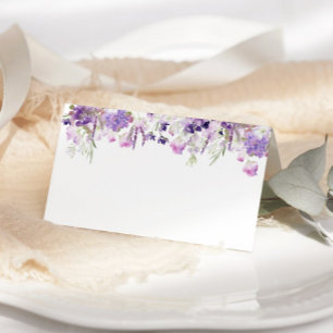 Lilac lavender wedding Platzkarten