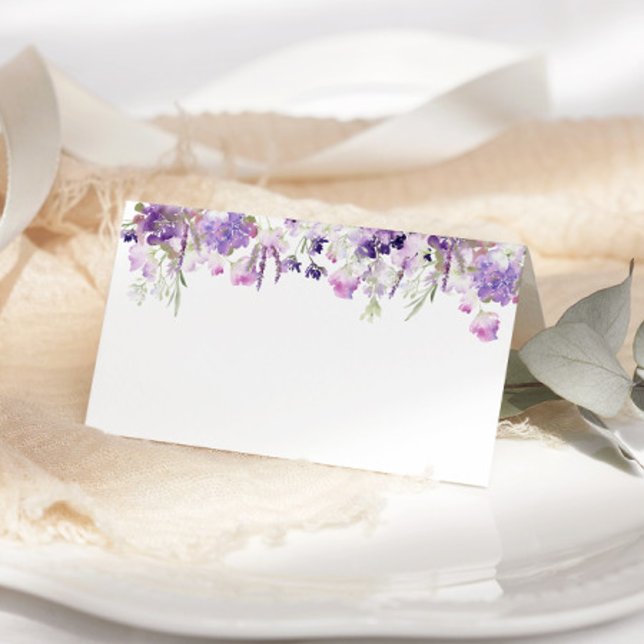 Lilac lavender wedding Platzkarten (Von Creator hochgeladen)