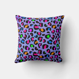Lilac Leopard Cushion Kissen