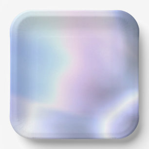 Lilac Lights Papierplatte Pappteller