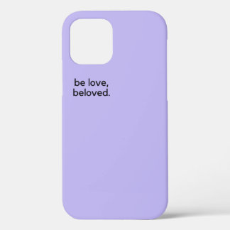 Lilac Lila Apple iPhone 12 Cover Be Liebe