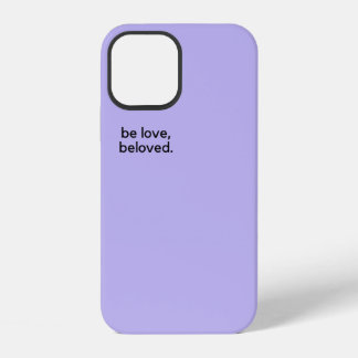 Lilac Lila Apple iPhone 12 Cover Be Liebe Hülle