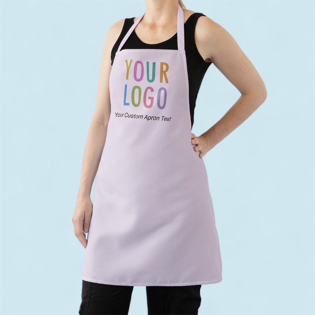 Lilac Lila benutzerdefinierte Schürze mit Logos fü (MISOOK Lilac Purple Apron with Logo)