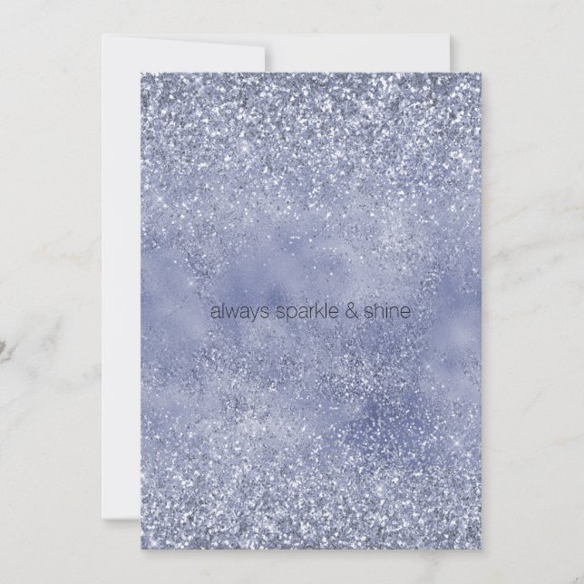 Lilac Lila Glitzer Glitz Funkelglasur (Vorderseite)