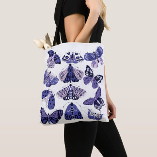 Lilac Lila Moth und Butterfly