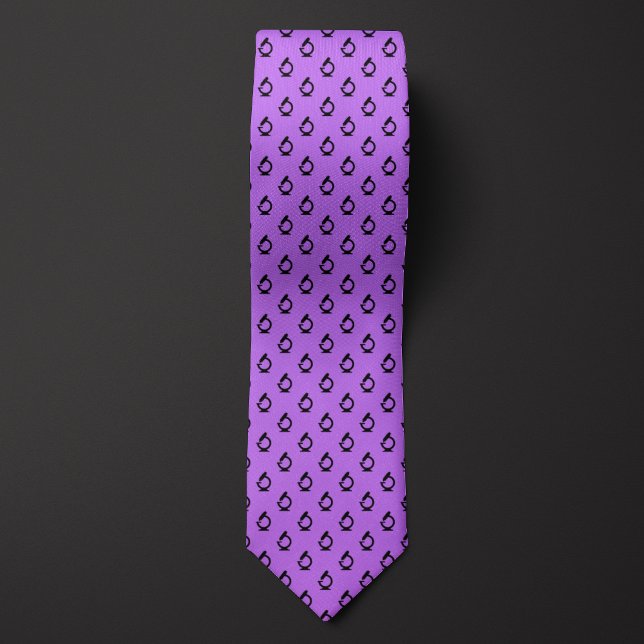 Lilac Lila Science Microscope Krawatte (Von Creator hochgeladen)