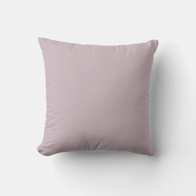 Lilac Lila Solid Color Inspiriert durch 2025 COTY Kissen (Vorderseite)