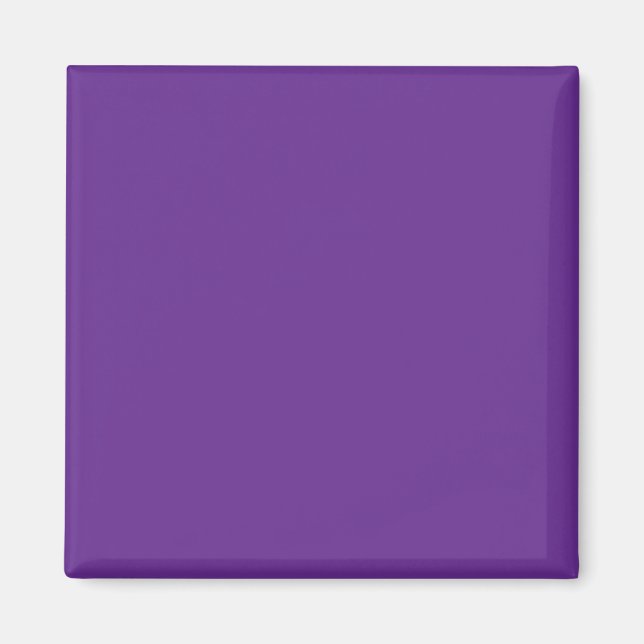Lilac lila Vollfarbe Magnet (Vorne)