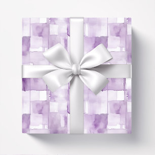 Lilac Lila Watercolor Abstrakt Geschenkpapier