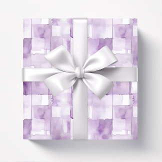 Lilac Lila Watercolor Abstrakt Geschenkpapier