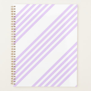 Lilac-lila-weiß-Streifen Planer