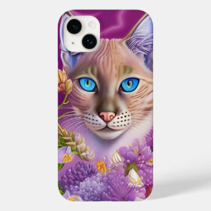 Lilac Lynx Point Siamese cat lila Case-Mate iPhone 14 Plus Hülle