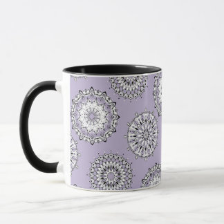 Lilac Mandalases Tasse
